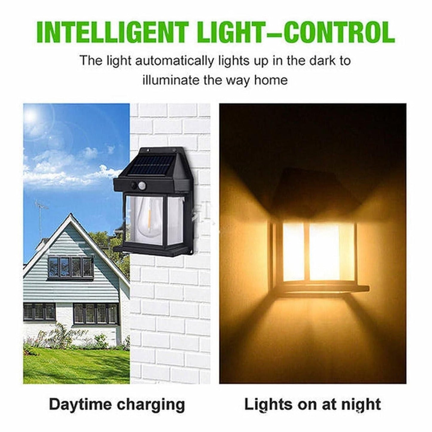 Solar Motion Wall Light