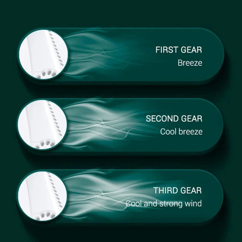 Portable Pocket Rechargeable Neck Fan