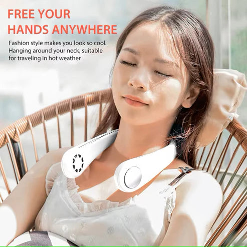 Portable Pocket Rechargeable Neck Fan