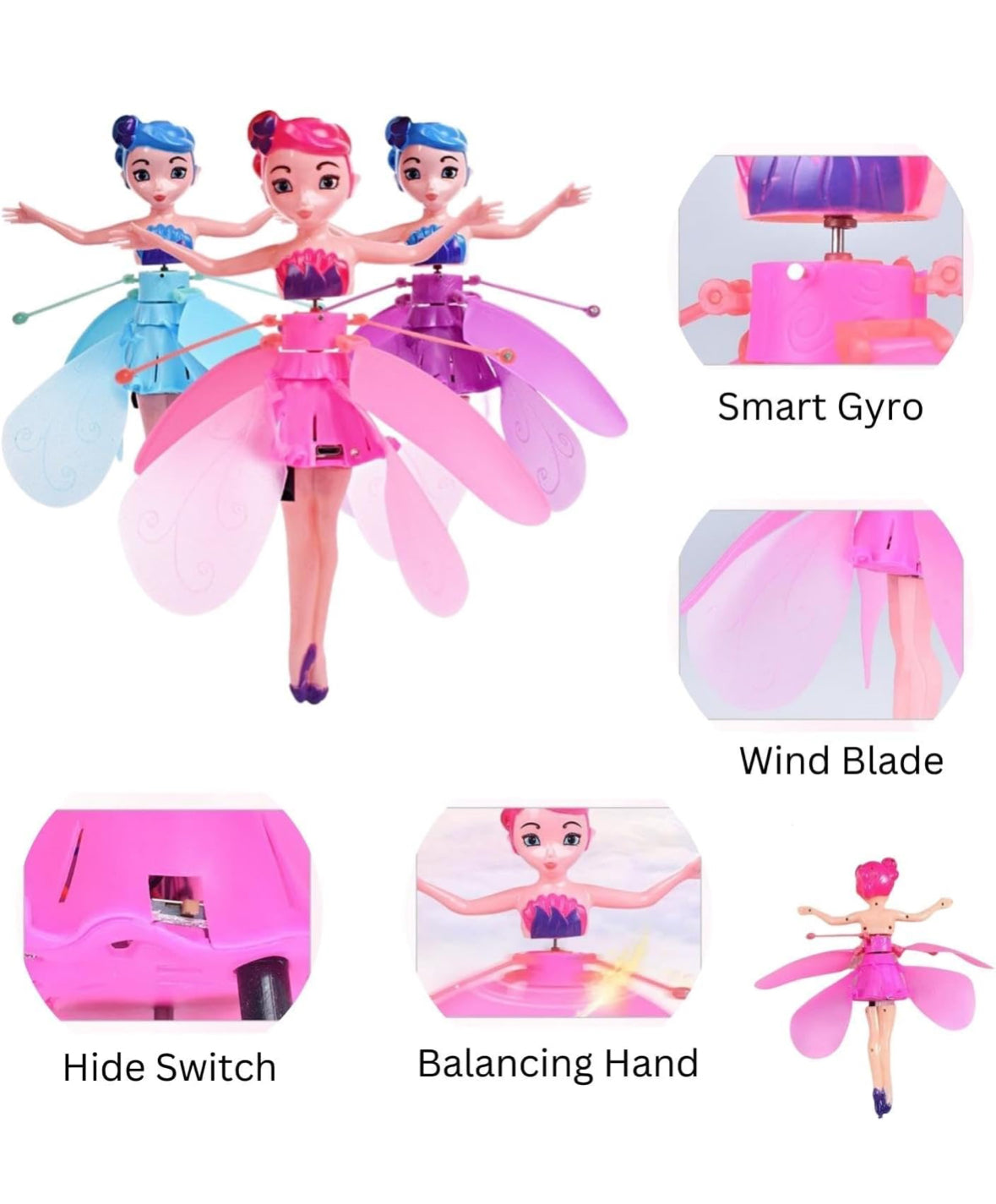Magical Flying Fairy Doll