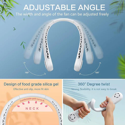 Portable Pocket Rechargeable Neck Fan