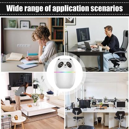 Mini Panda Cool Mist & Humidifier for Room Moisture