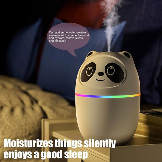 Mini Panda Cool Mist & Humidifier for Room Moisture