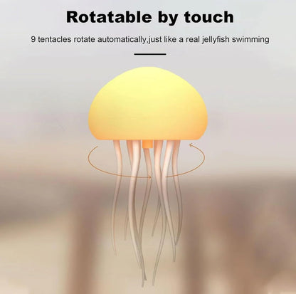 Jellyfish 🪼 LED Night Light – 7-Color Changing Lamp