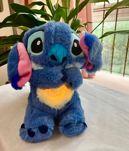 Breathing Stitch Teddy with Light & Heartbeat