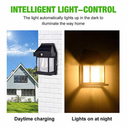 Solar Motion Wall Light