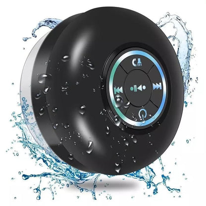 RGB Bluetooth Shower Speaker – Waterproof with LED Light