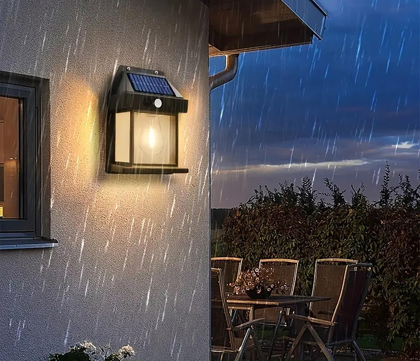 Solar Motion Wall Light