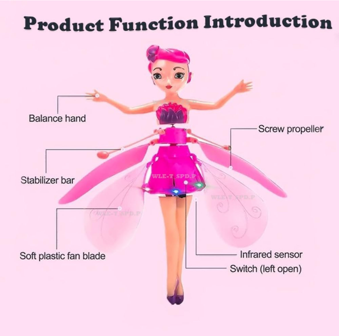 Magical Flying Fairy Doll