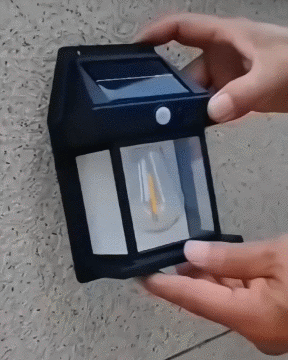 Solar Motion Wall Light