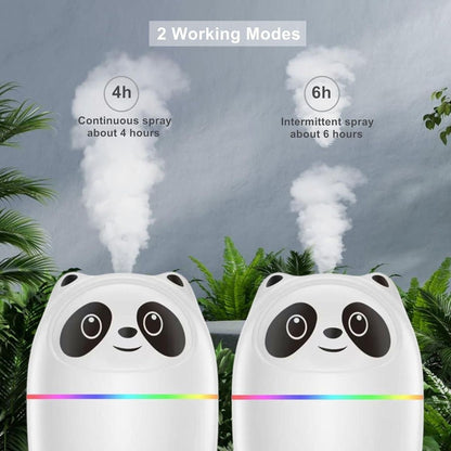 Mini Panda Cool Mist & Humidifier for Room Moisture